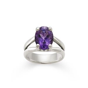 James Avery amethyst ring